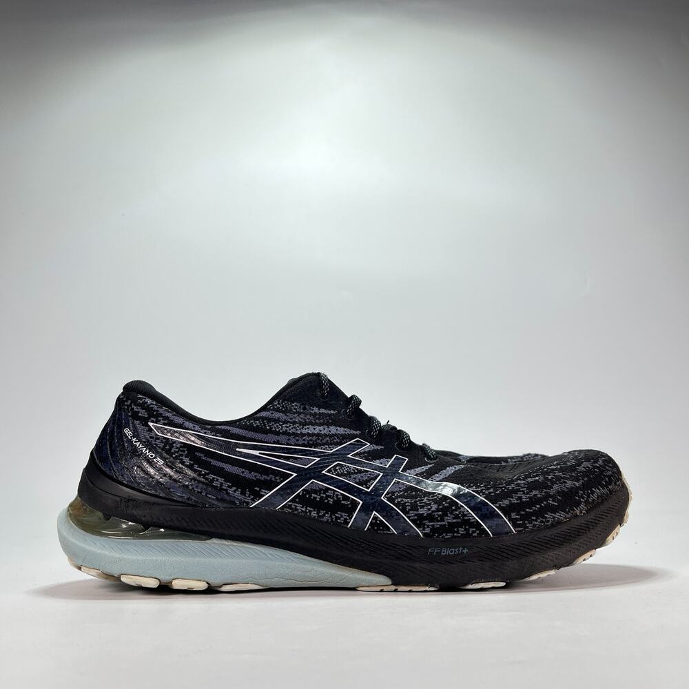 ASICS Gel-Kayano 29 Black Sky Athletic Lace Up Running Shoes 1011B440 Mens Sz 14